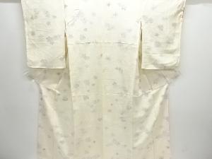 菊楓模様小紋着物